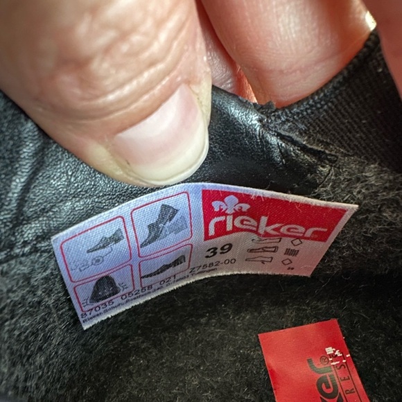 Rieker-Switzerland Liv Zip Blue Bootie Z7582 - Picture 2 of 10